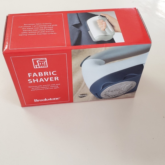 Brand New Brookstone Fabric Shaver - Great Gift! - Picture 2 of 7